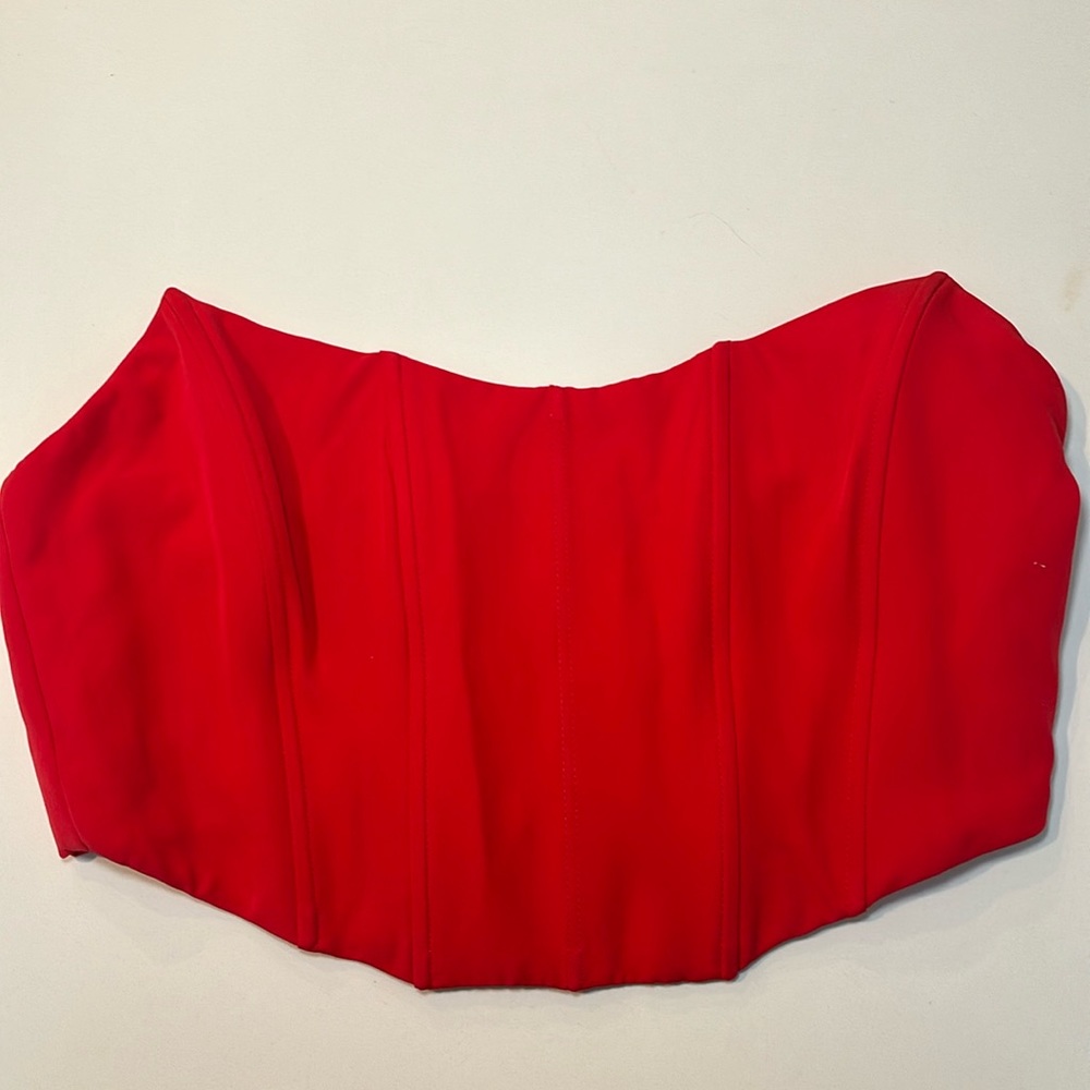 White fox Patience Corset red